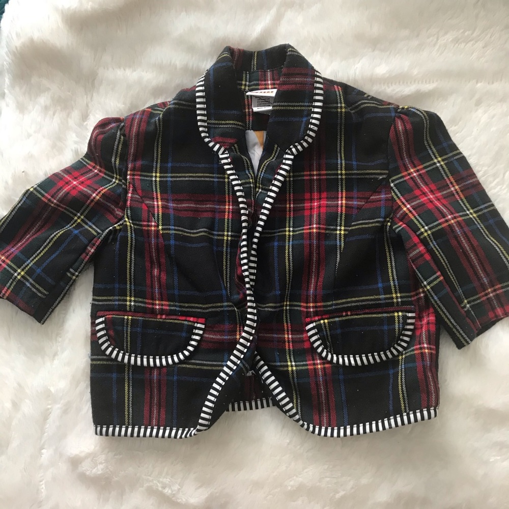HaraJuku Mini Plaid Jacket XS (4/5) & S (7/8)